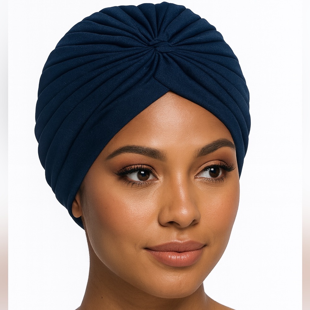 Betmar Vintage Pleated Turban Hat